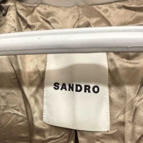 Sandro Classic Jacob Trench Coat NWT - Picture 6 of 8